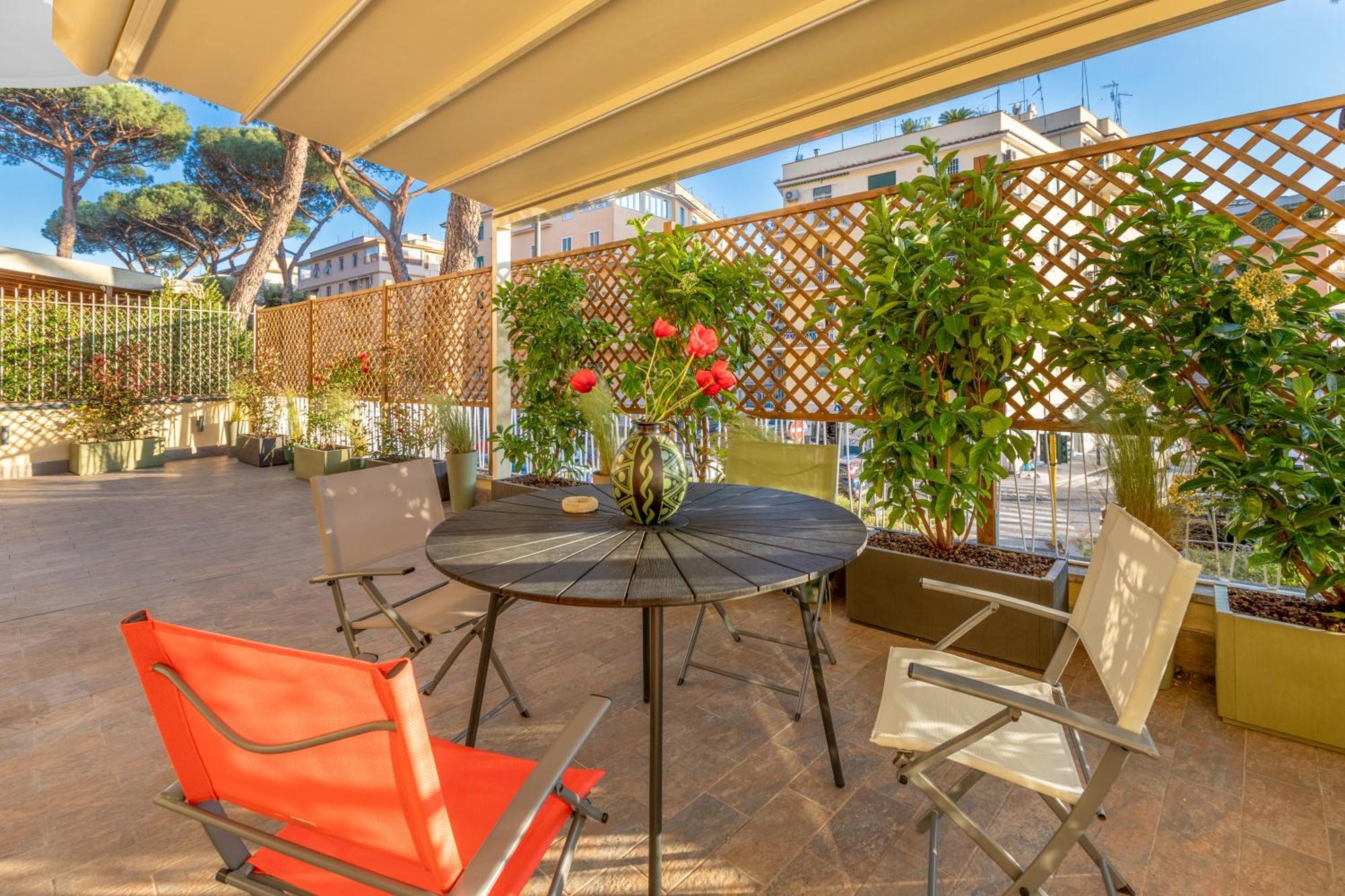 Апартаменты Conca D'Oro Terrace Рим Экстерьер фото